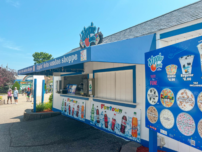 dippin' dots ice cream shoppe